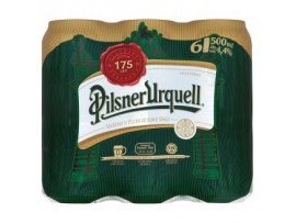 Pilsner Urquell светлое пиво 6 х 0,5 л